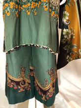 Load image into Gallery viewer, Teal 2-Piece w/ Printed Plazo Pants